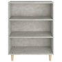 Voir la diapositive 3 : VIDAXL Buffet Gris béton 69,5x32,5x90 cm Bois d ingénierie