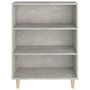 Voir la diapositive 3 : VIDAXL Buffet Gris béton 69,5x32,5x90 cm Bois d ingénierie