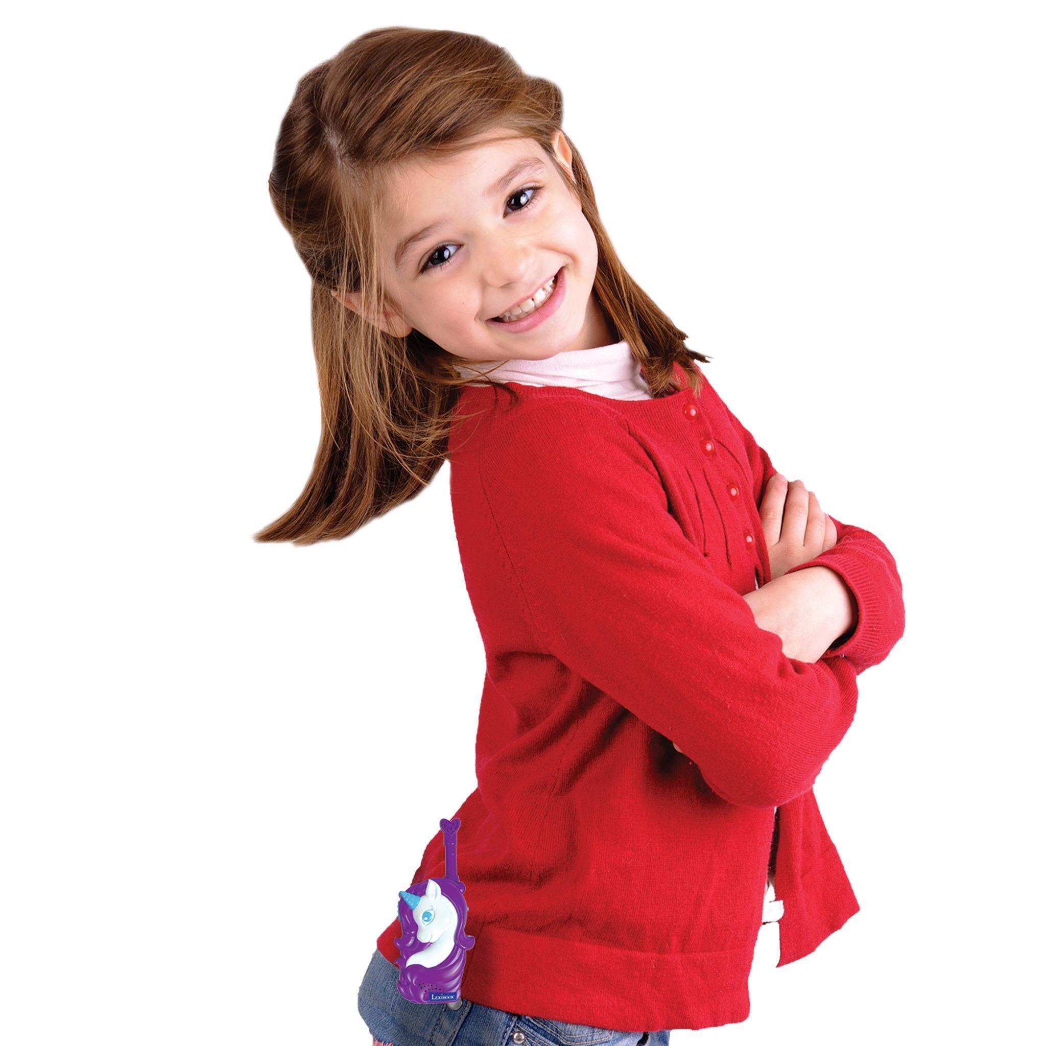 Voir la diapositive 4 : Lexibook Talkies-walkies Licornes 3D