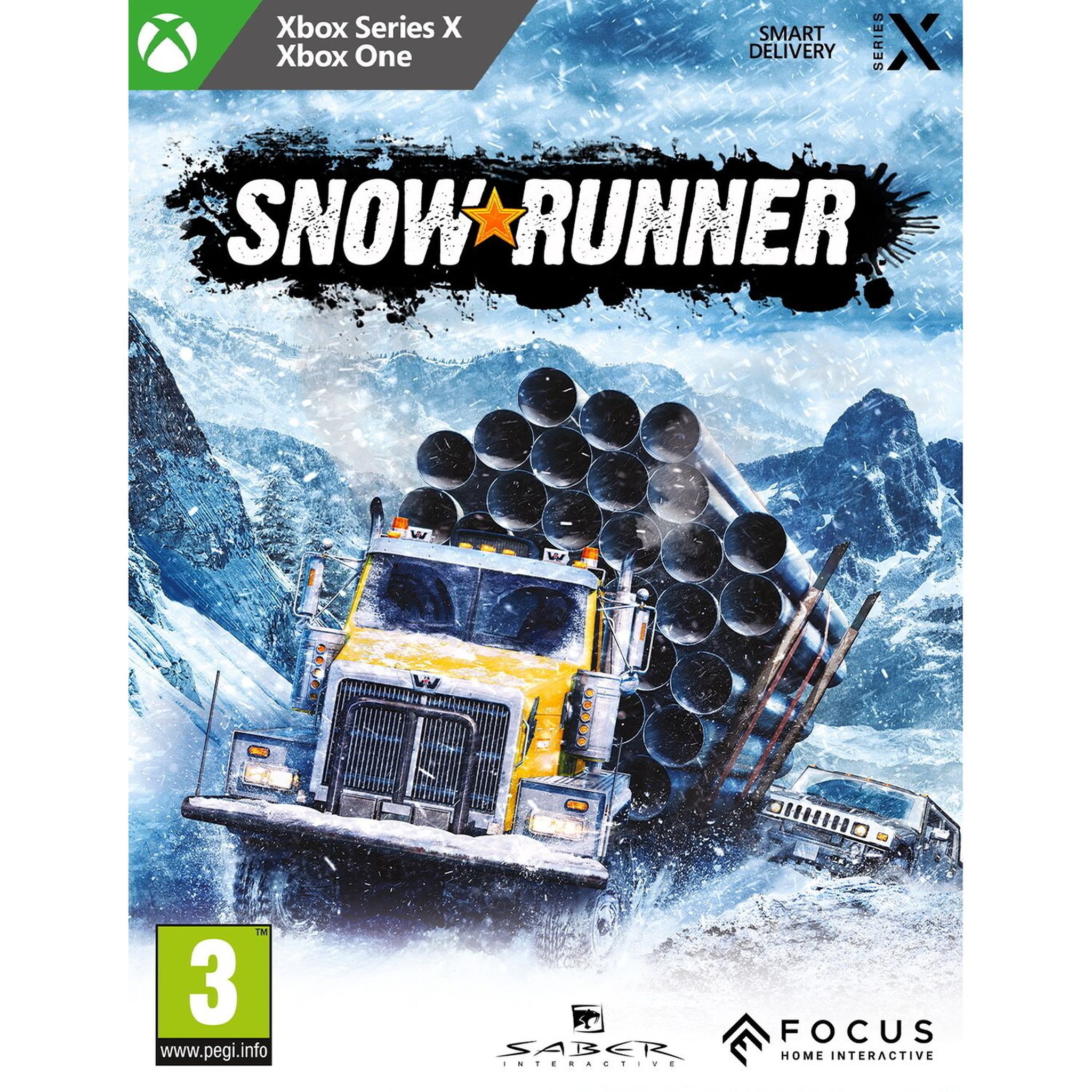 Voir la diapositive 1 : Snowrunner Xbox Series X