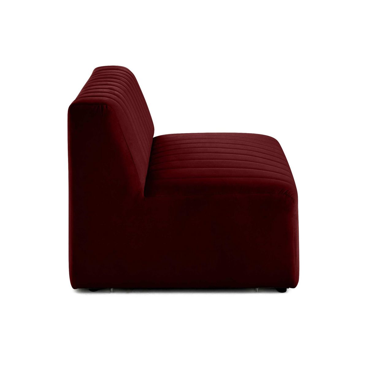 LISA DESIGN Nova - module d'assise - en velours
