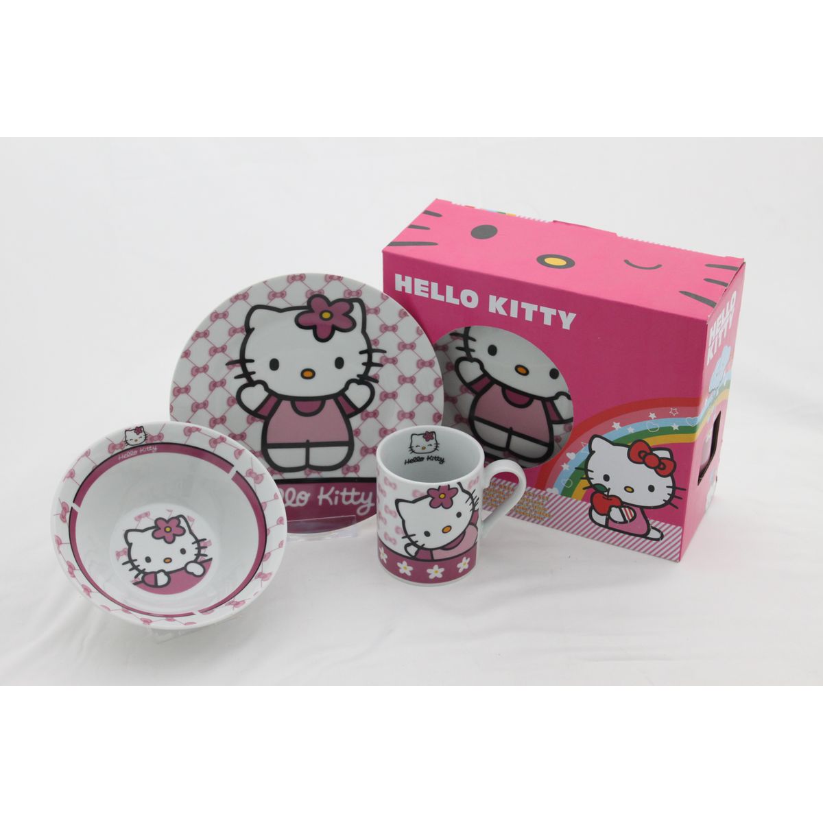 Set 3 pièces HELLO KITTY