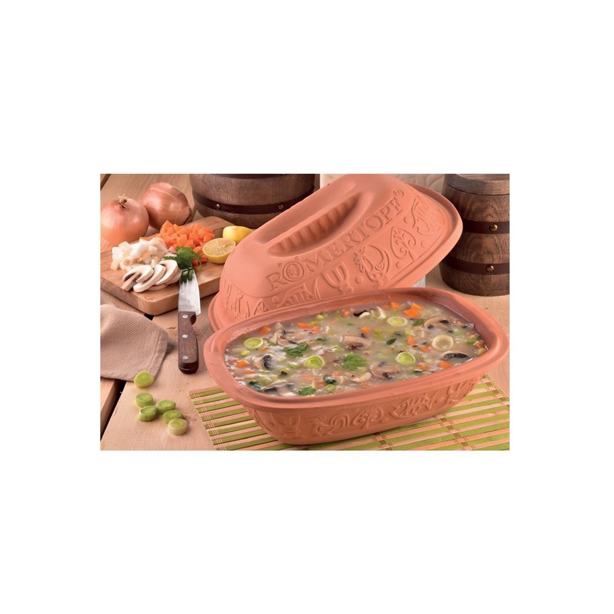 Voir la diapositive 4 : romertopf Cocotte n°111 6 pers classique - 9110382
