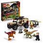 Voir la diapositive 2 : LEGO Jurassic World 76951 Le Transport du Pyroraptor et du Dilophosaurus, Jouet 