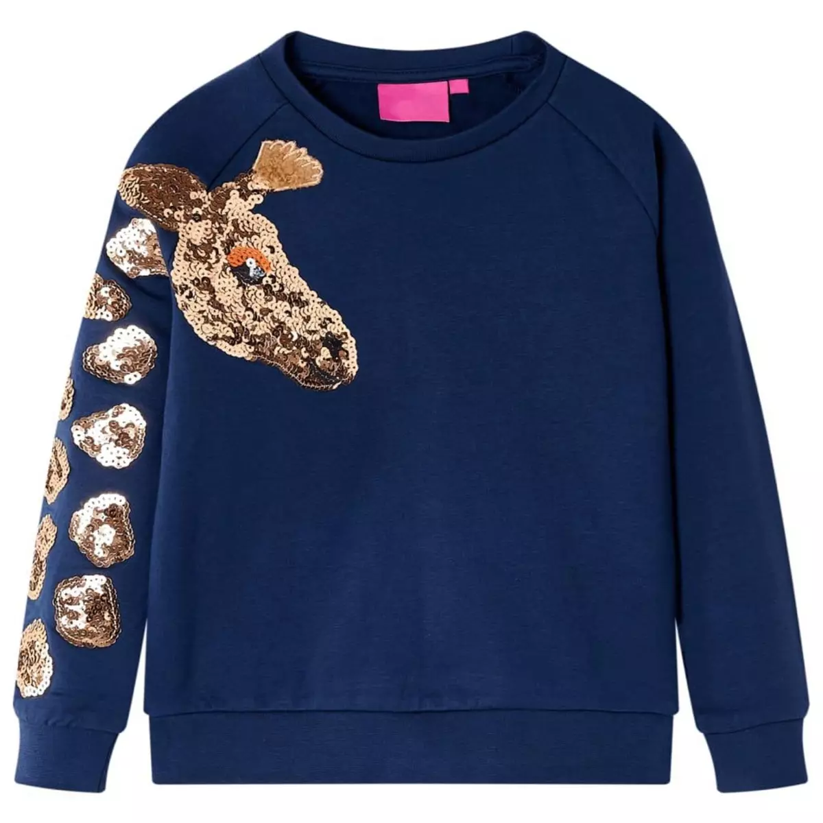 VIDAXL Sweatshirt pour enfants bleu marine 104