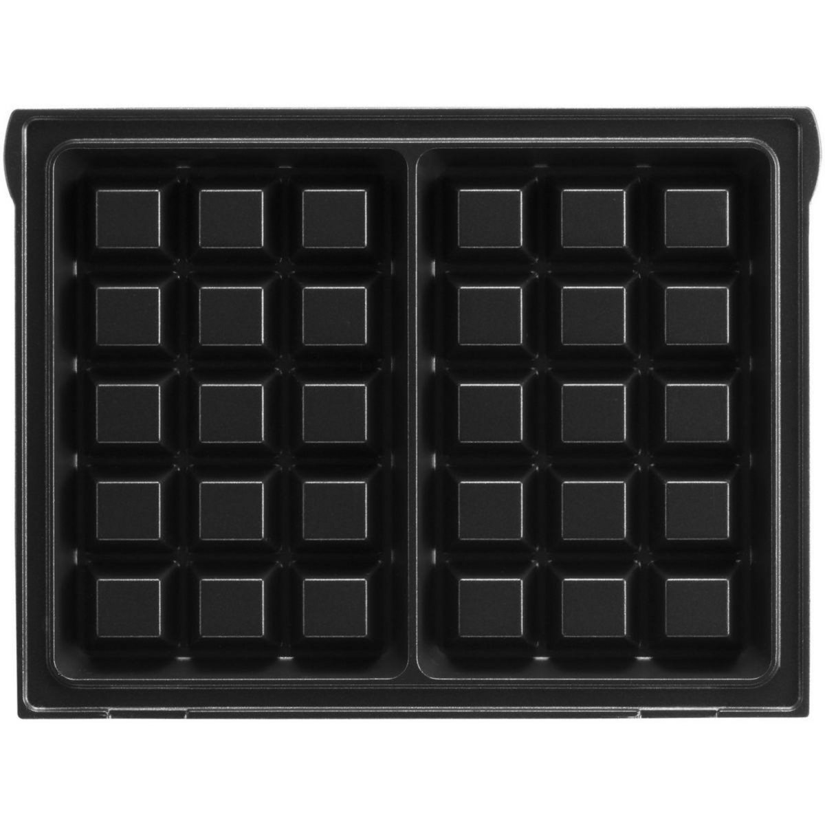 LAGRANGE Gaufrier, croque monsieur Tarti Gaufres noir maxi