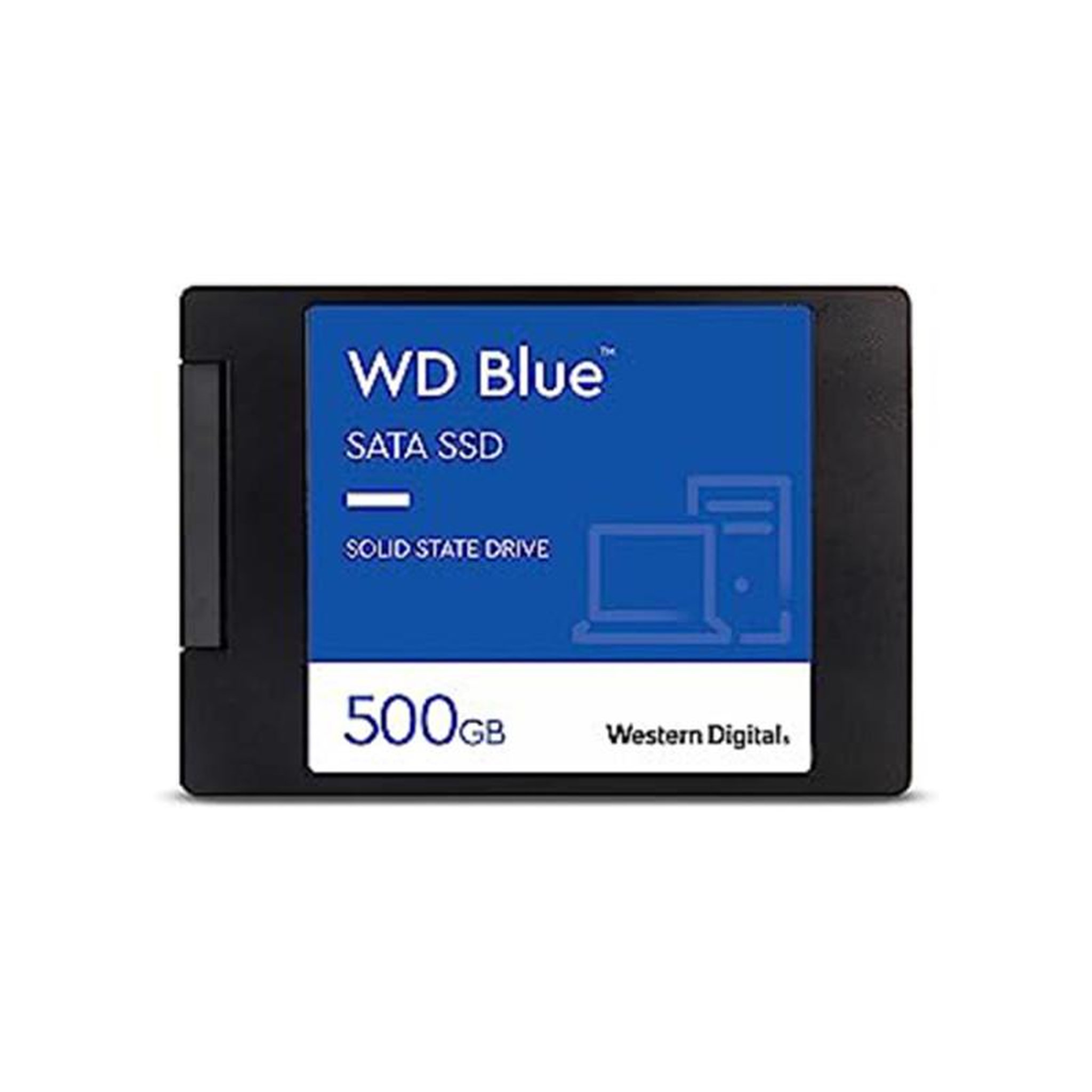 Voir la diapositive 2 : Western Digital WD Blue 500 Go – SSD SATA 2,5 pouces rapide