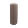 Voir la diapositive 1 : Paris Prix Vase Rond Design  Touna  91cm Taupe & Or