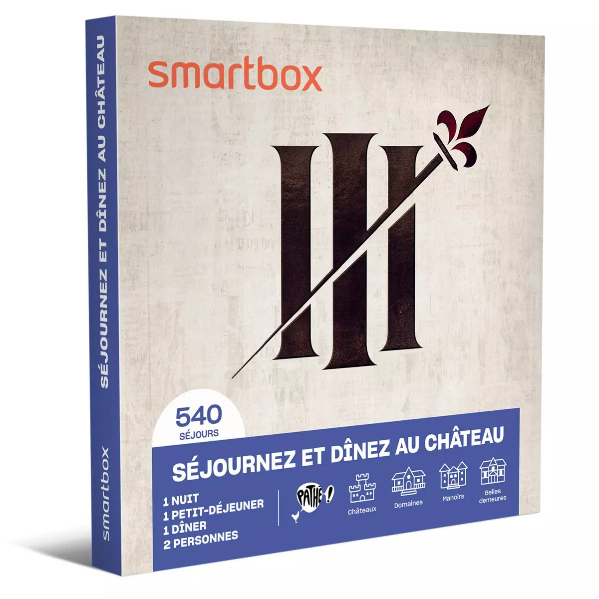 Smartbox Séjournez et dînez au château - Coffret Cadeau Séjour