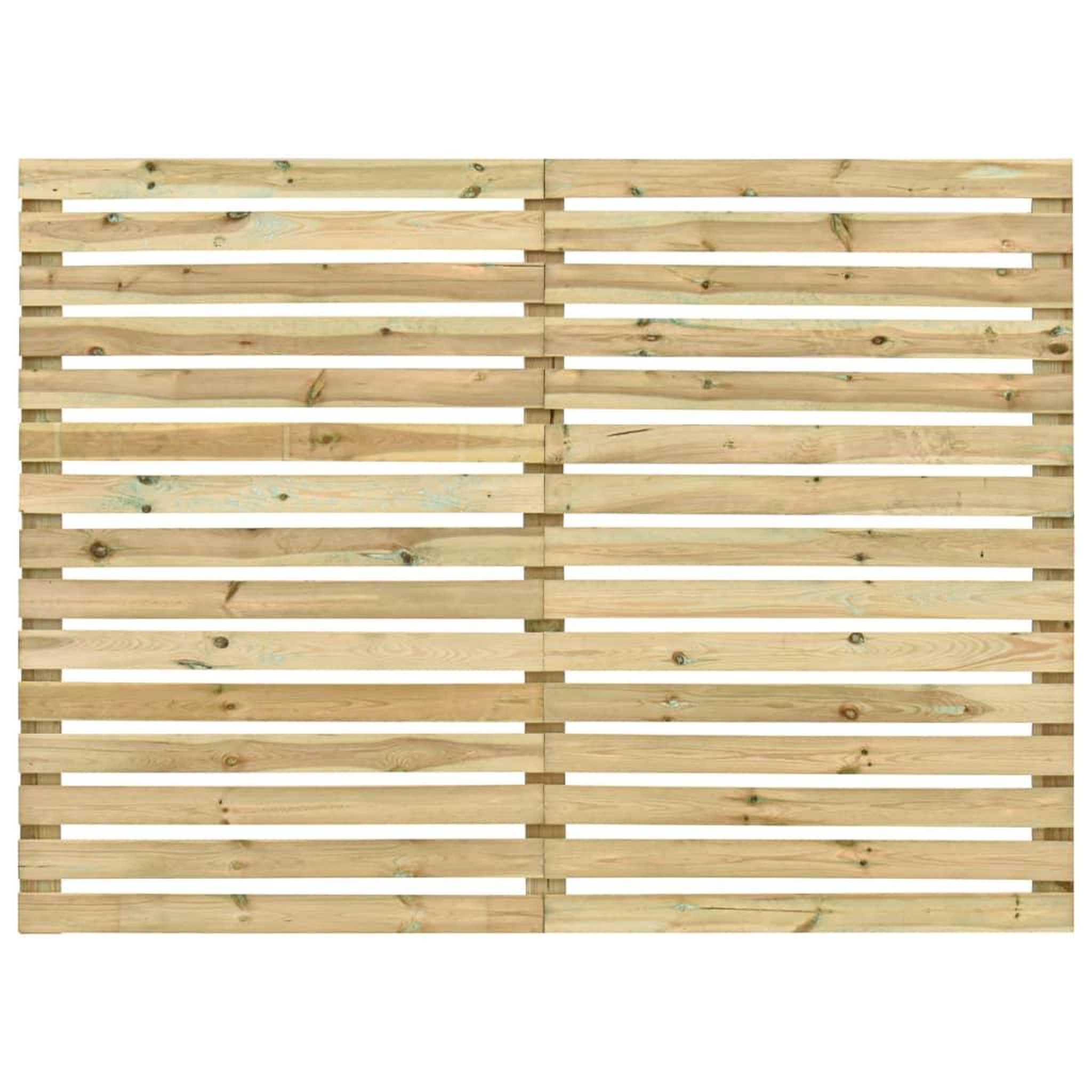 Voir la diapositive 1 : VIDAXL Panneau de cloture de jardin Bois de pin impregne 180 x 180 cm