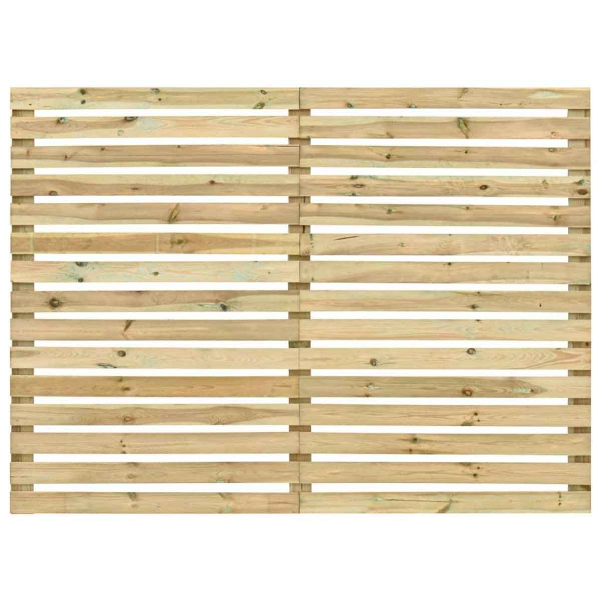 VIDAXL Panneau de cloture de jardin Bois de pin impregne 180 x 180 cm