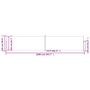 Voir la diapositive 6 : VIDAXL Auvent lateral retractable Anthracite 220x1000 cm