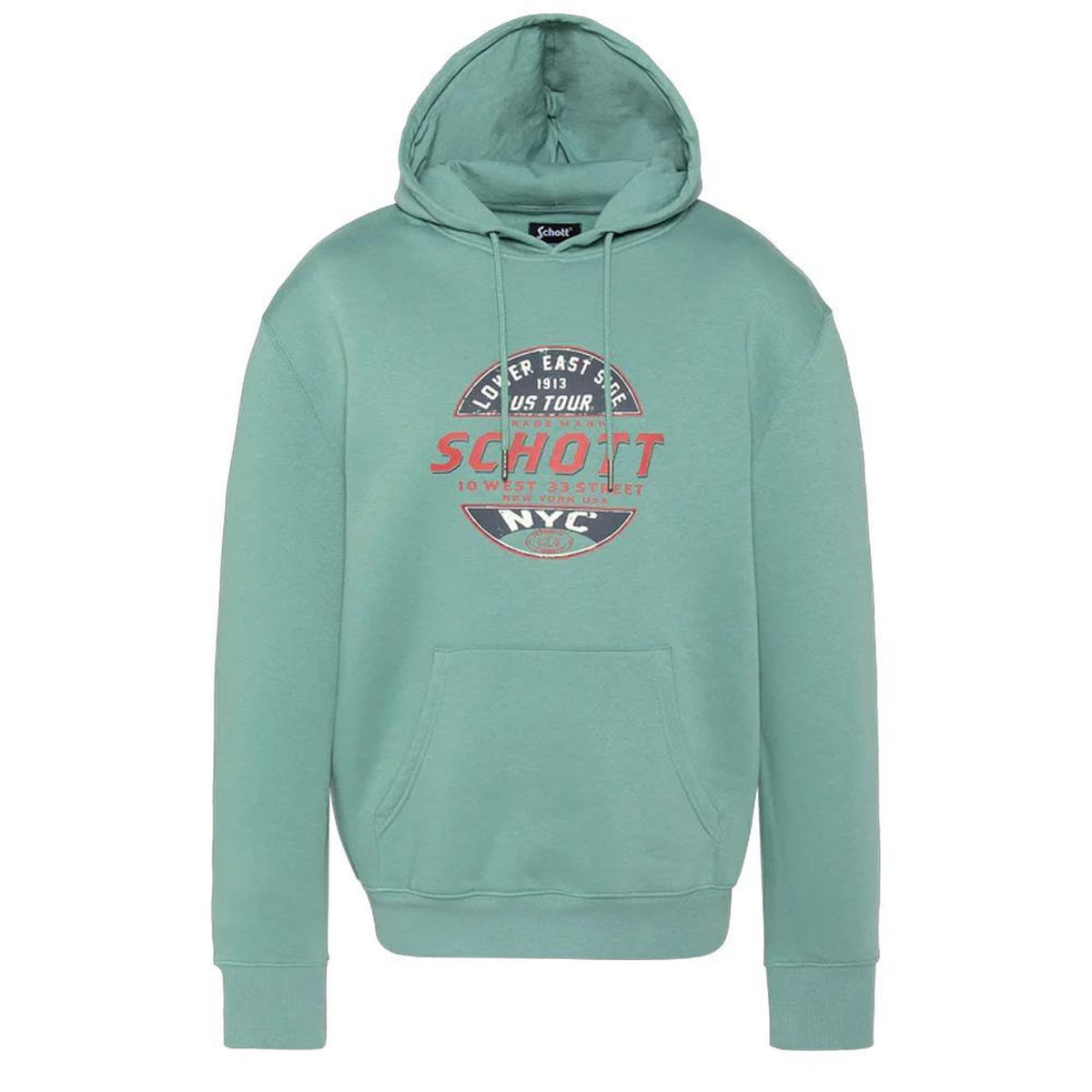 Schott Sweat à Capuche  Homme Schott SWHUSTOUR