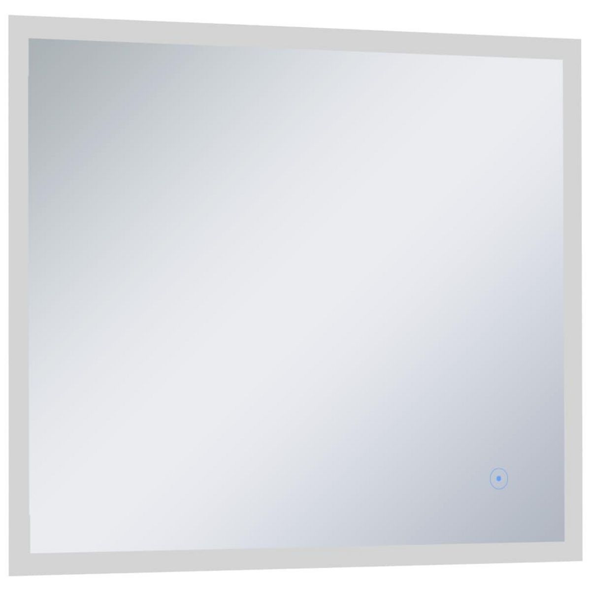 VIDAXL Miroir mural a LED de salle de bain et capteur tactile 60x50 cm