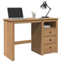 Voir la diapositive 1 : VIDAXL Bureau Panama 112x45x75 cm bois massif de pin