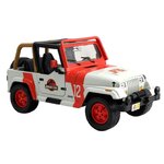 JADA TOYS Petite voiture Jada Toys Jeep Wrangler Jurassic Park rouge