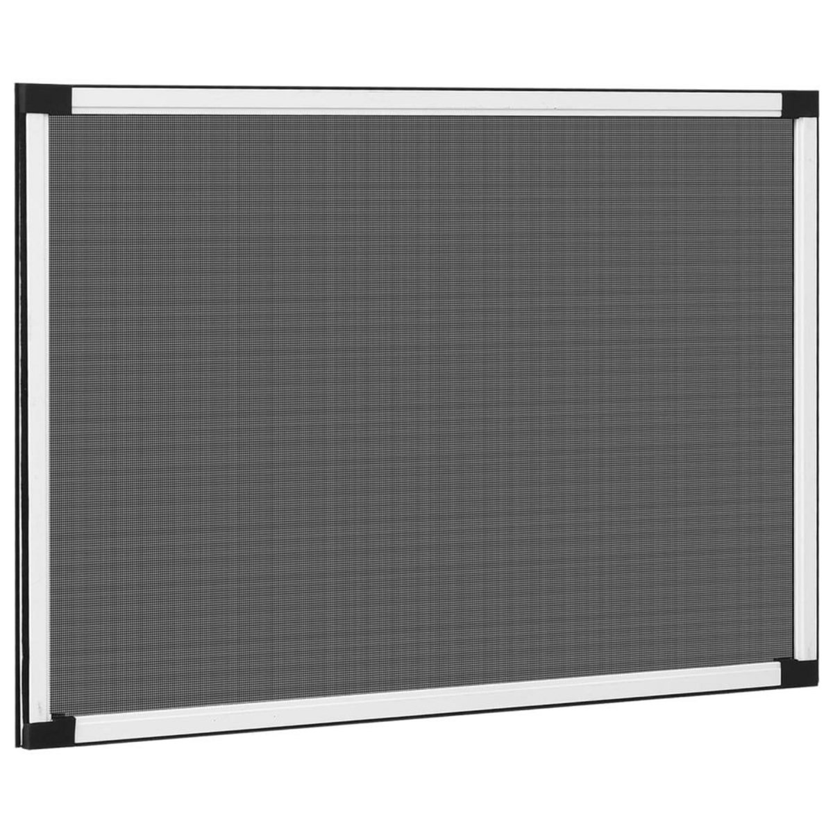 VIDAXL Moustiquaire extensible pour fenetres Blanc (75-143)x50 cm