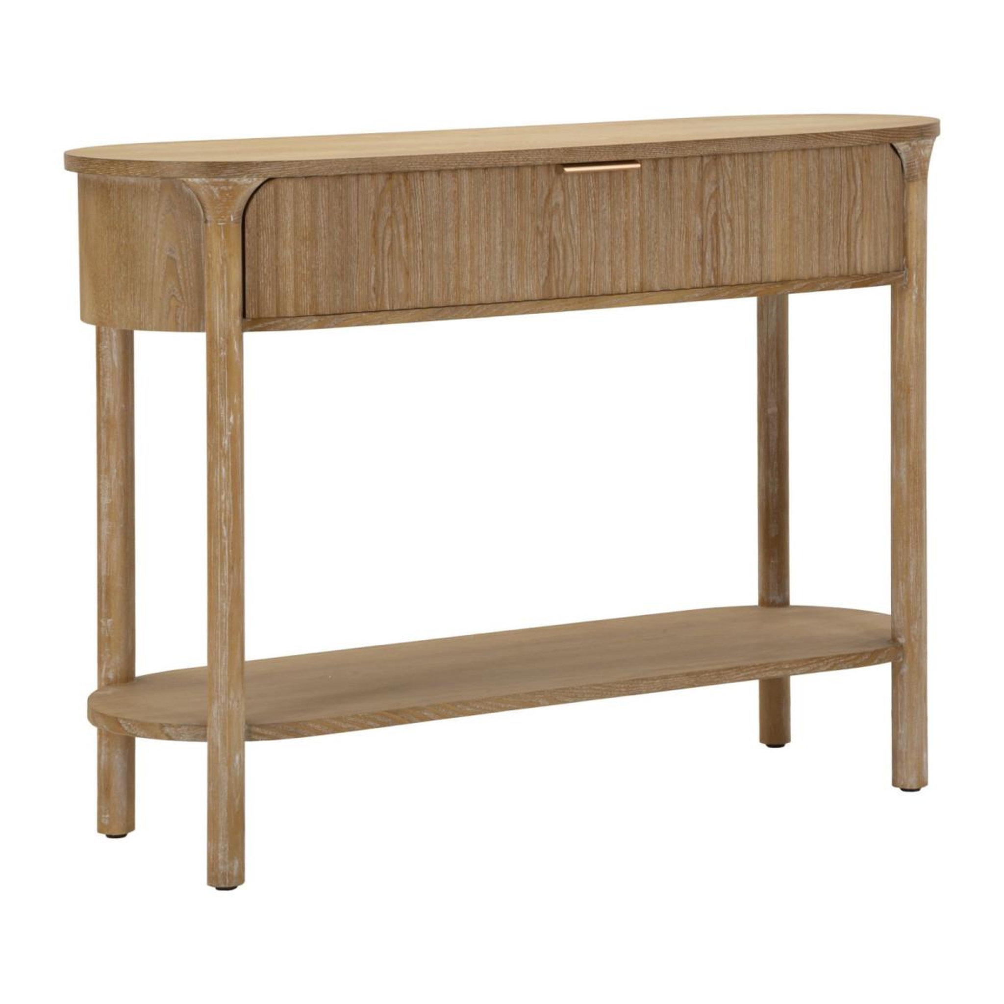 Paris Prix Console en bois 1 tiroir  goteborg  110cm naturel