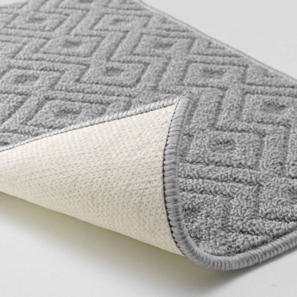 Paris Prix Tapis Multi-Usage Tissé  Losi  40x60cm Gris