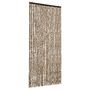 Voir la diapositive 2 : VIDAXL Moustiquaire Beige et marron 90x220 cm Chenille