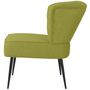 Voir la diapositive 3 : VIDAXL Chaise de cocktail Vert Tissu