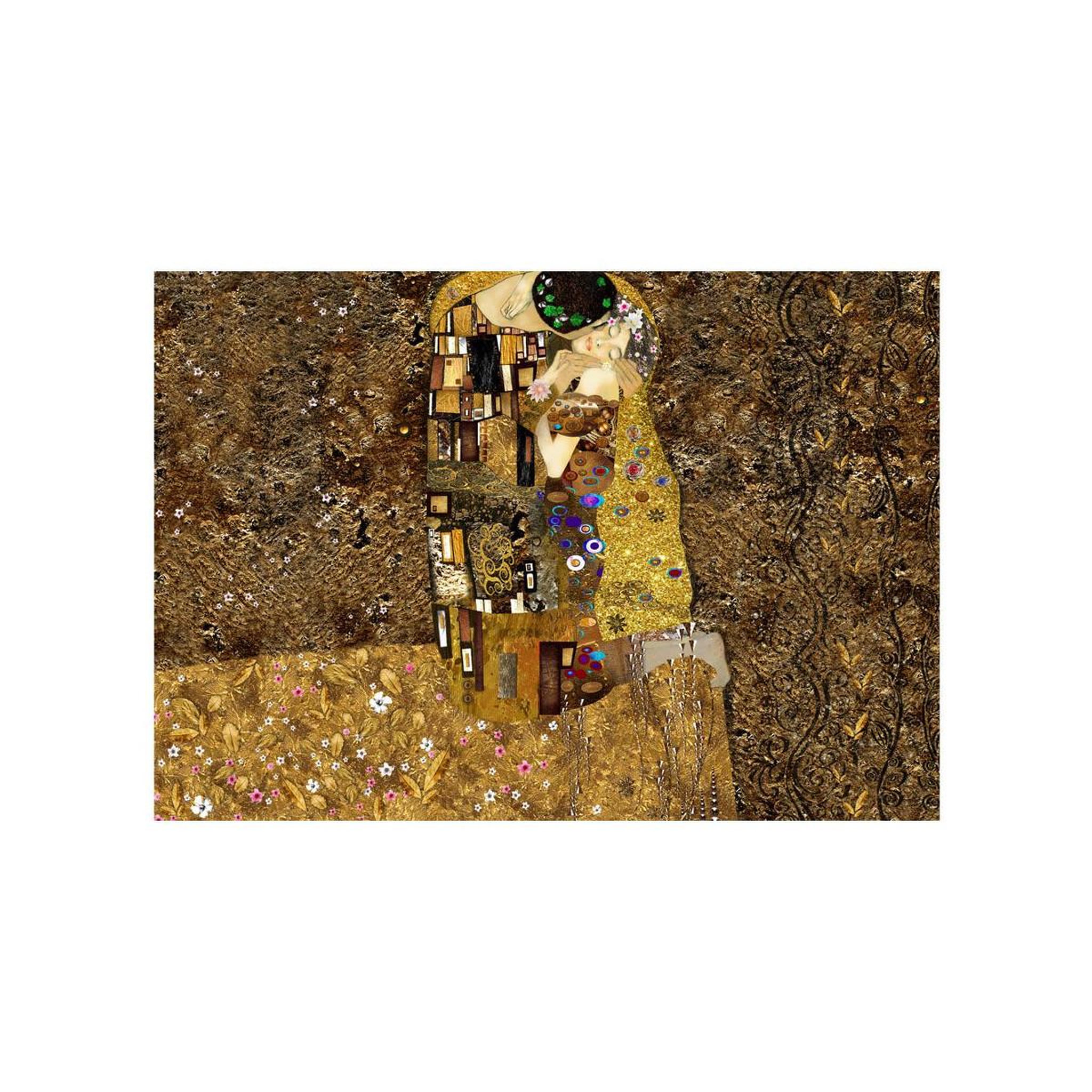 Voir la diapositive 2 : Paris Prix Papier peint  klimt inspiration golden kiss