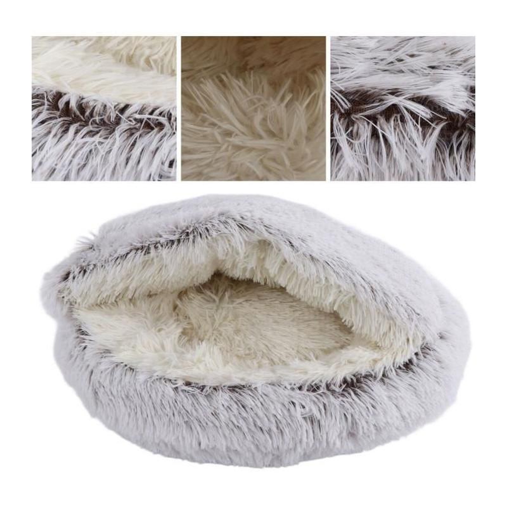 Voir la diapositive 3 : M PETS Lit pour chat M.PETS ECO SNUGO - Gris