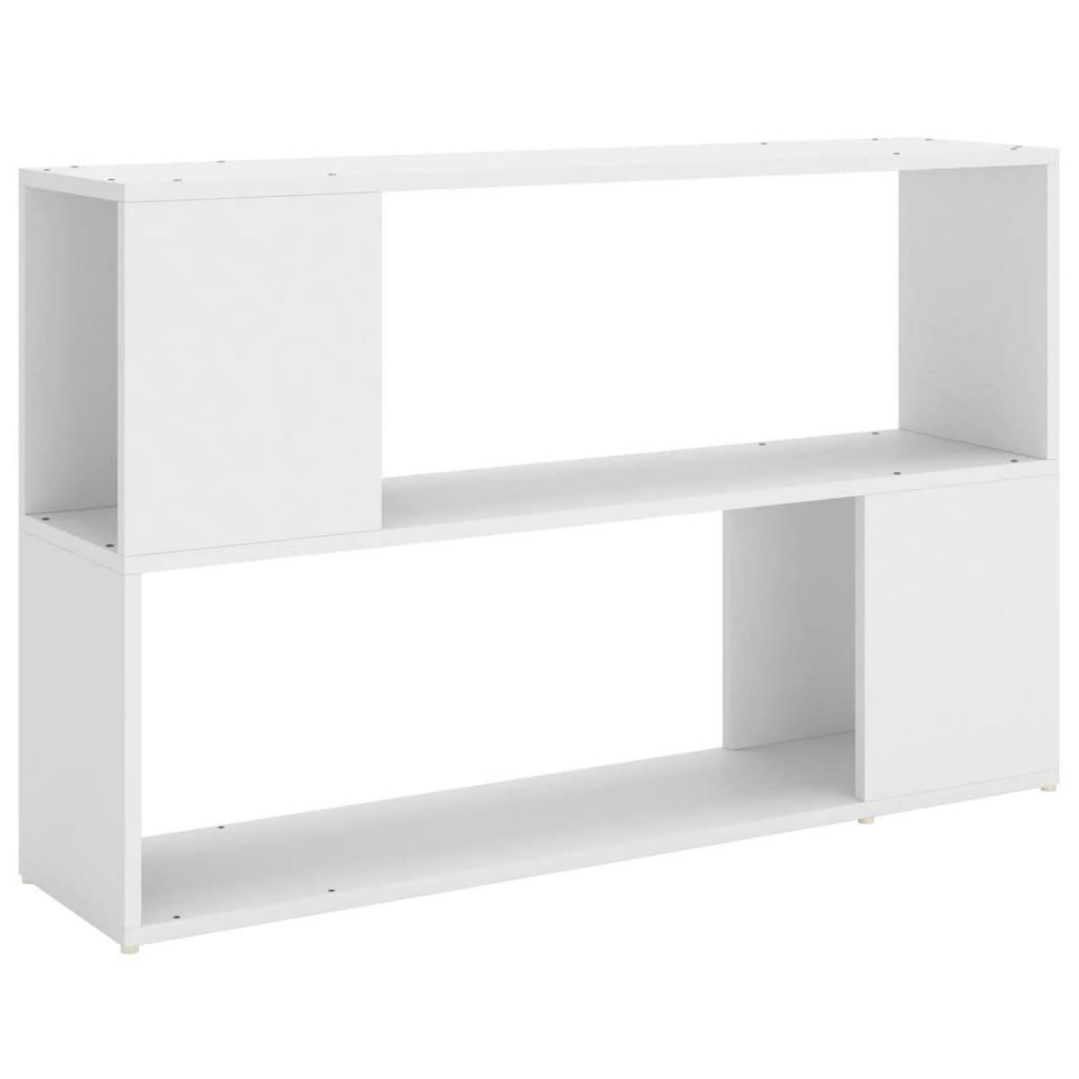 VIDAXL Bibliotheque Blanc 100x24x63 cm Bois d'ingenierie