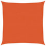Voir la diapositive 2 : VIDAXL Voile d'ombrage 160 g/m^2 Orange 2,5x2,5 m PEHD