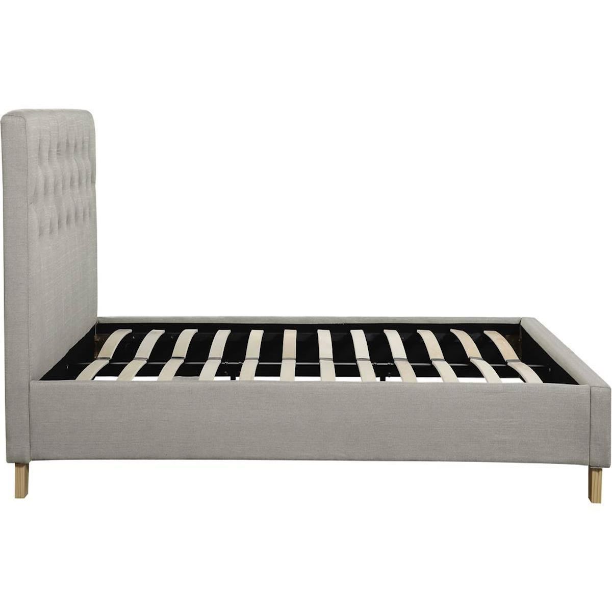 Habitat et Jardin Lit  Emmy  - 160 x 200 cm - Beige