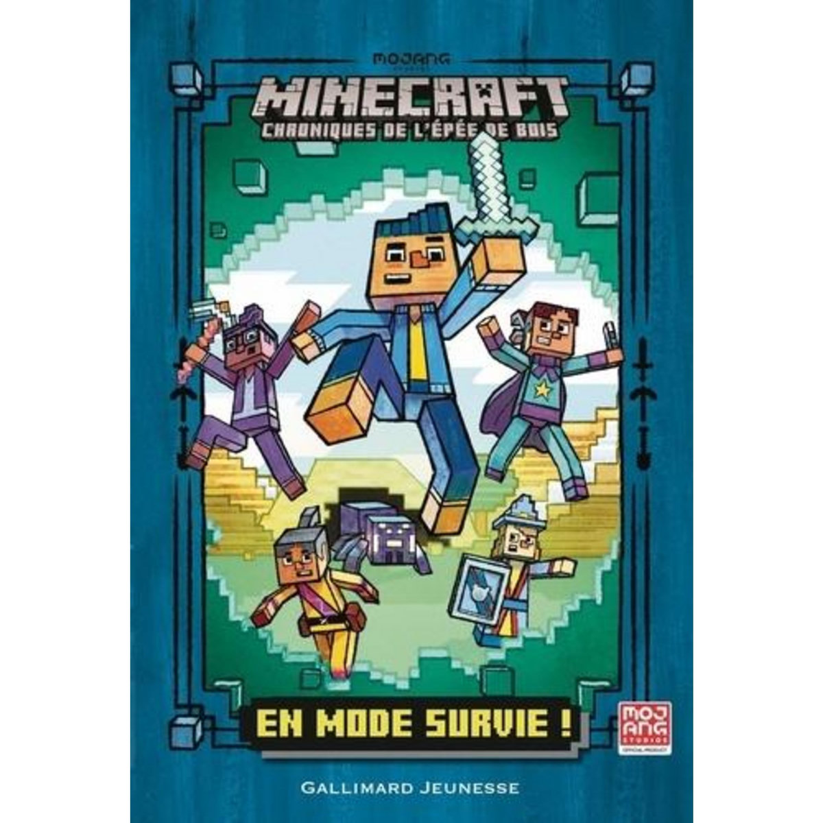 Minecraft - Chroniques de l'épée de bois Tome 1 : En mode survie !, Eliopulos Nick