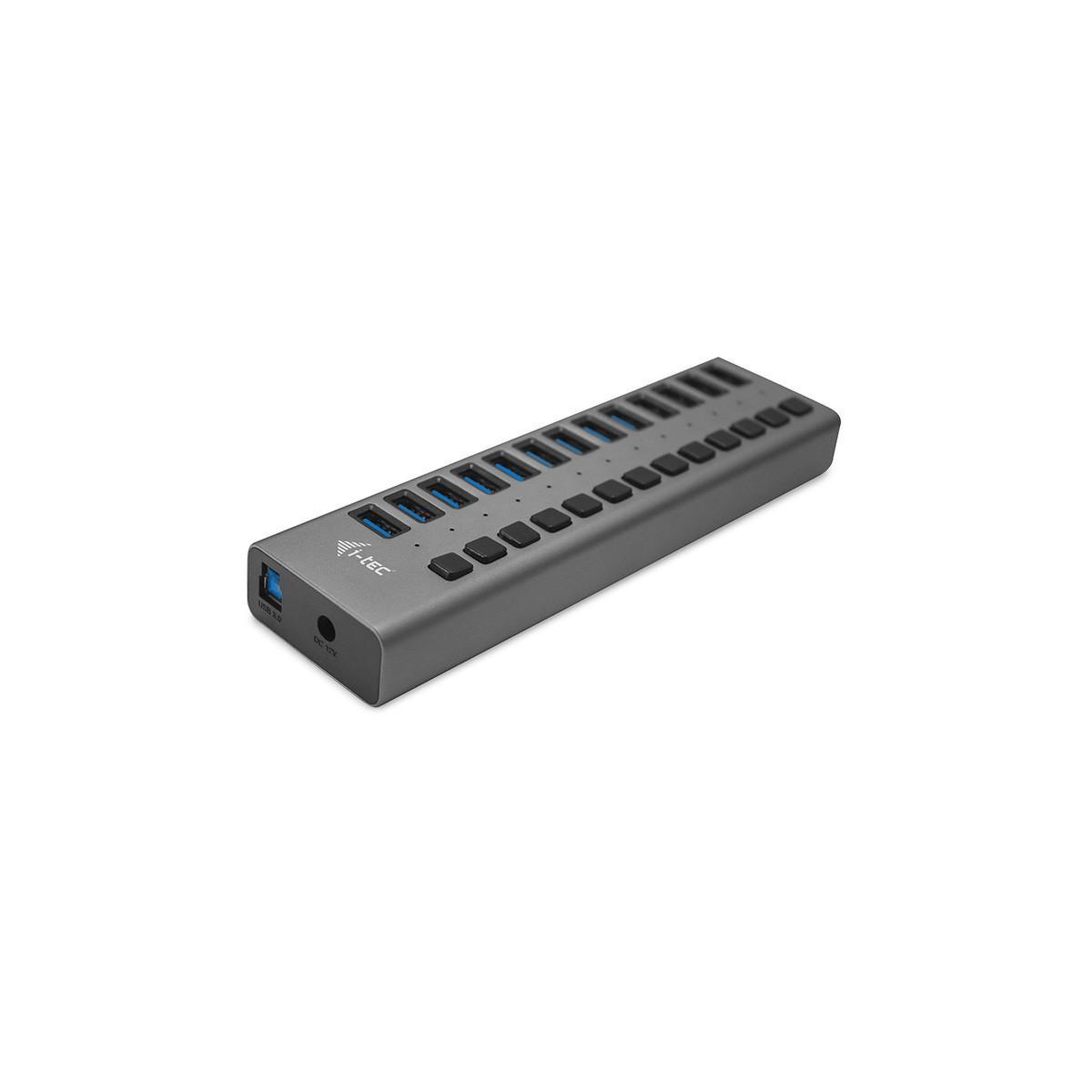 Voir la diapositive 2 : I-TEC I-tec u3chargehub13 chargeur d'appareils mobiles universel gris secteur intérieure