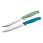 NIROSTA Set de 2 couteaux d'office et à petit déjeuner 22,5 cm Nirosta Elemental