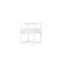 Voir la diapositive 3 : Paris Prix Table d'Appoint Design  Fortaleza  51cm Blanc