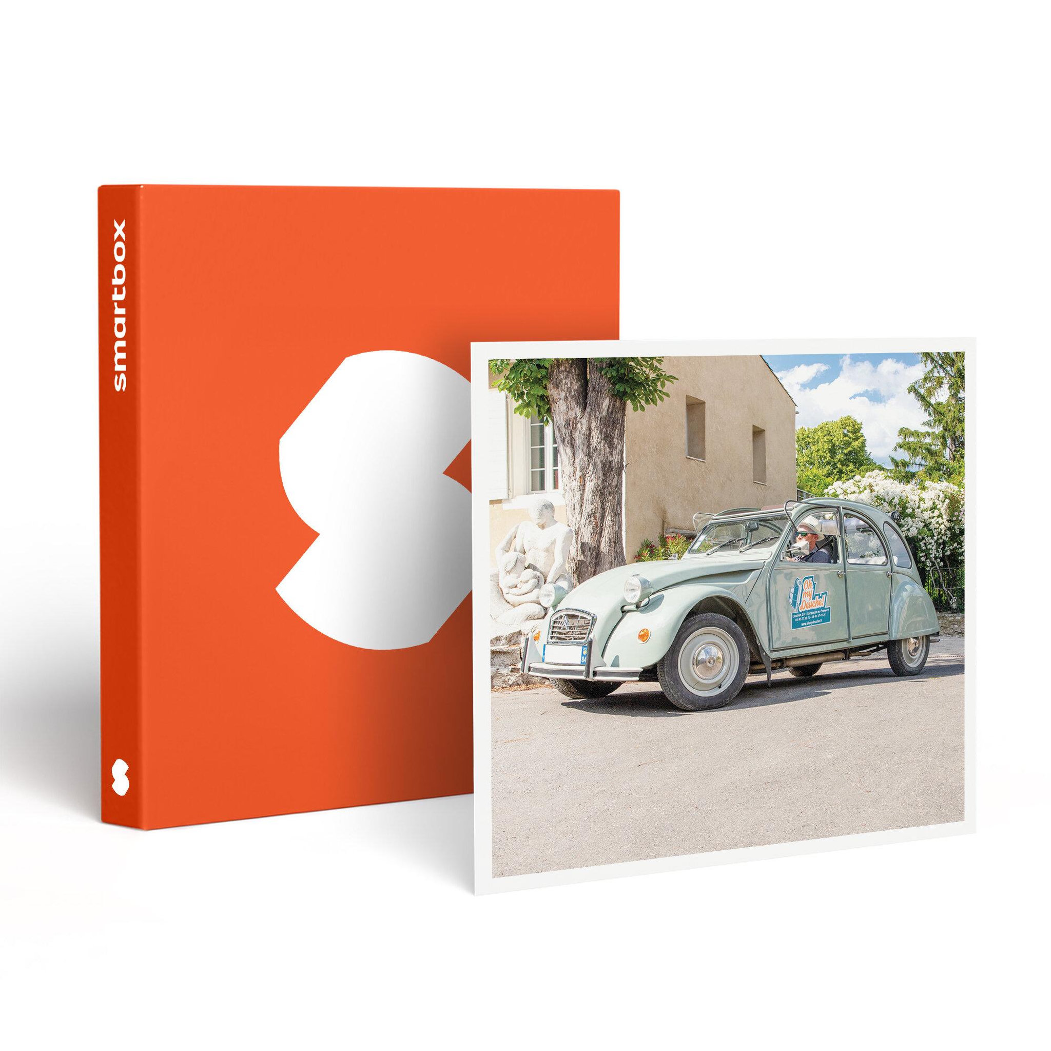 Smartbox Promenade de 4h en 2 cv sur le thème de l'huile d'olive avec dégustation - coffret cadeau sport & aventure