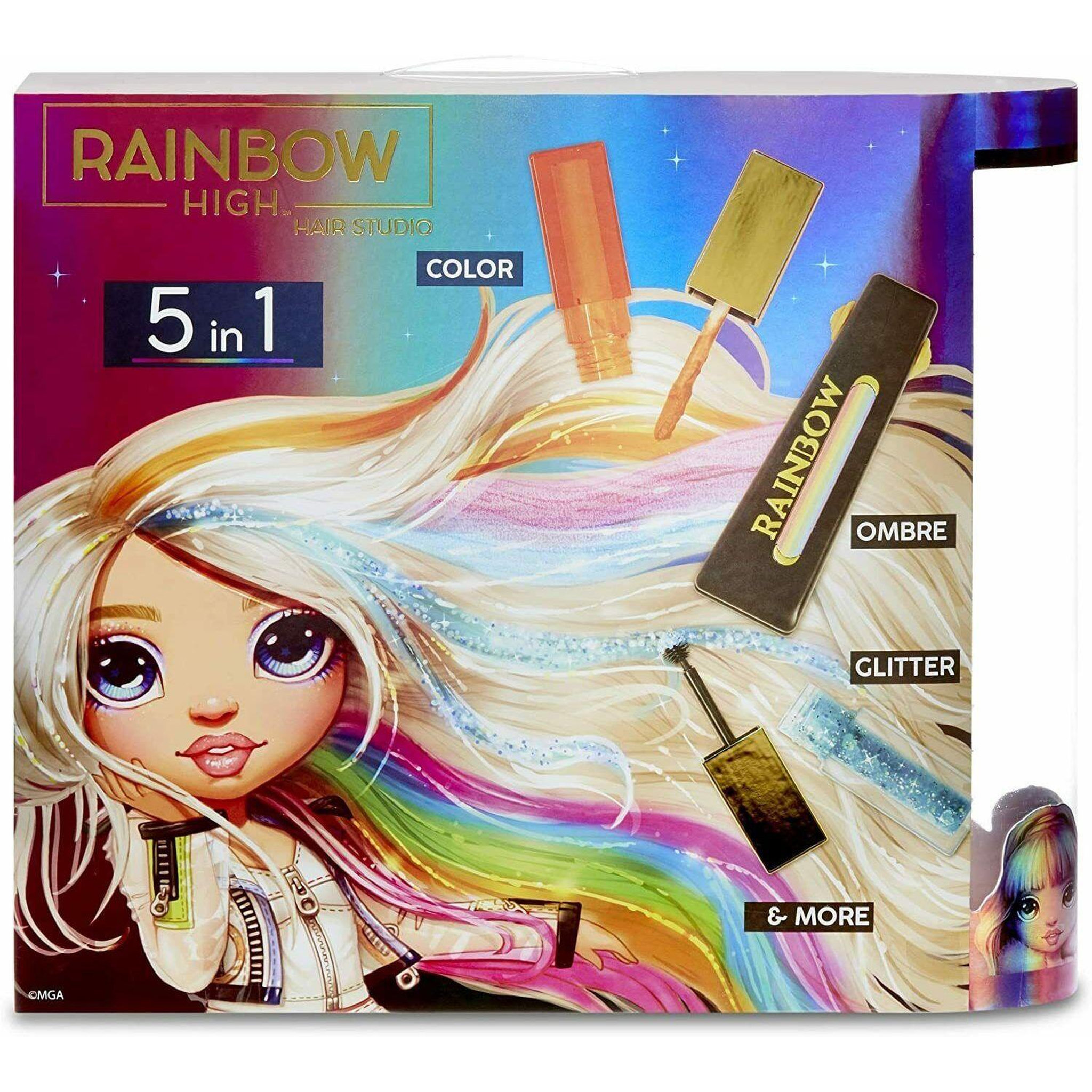 Voir la diapositive 4 : MGA Rainbow High - Salon de beauté 