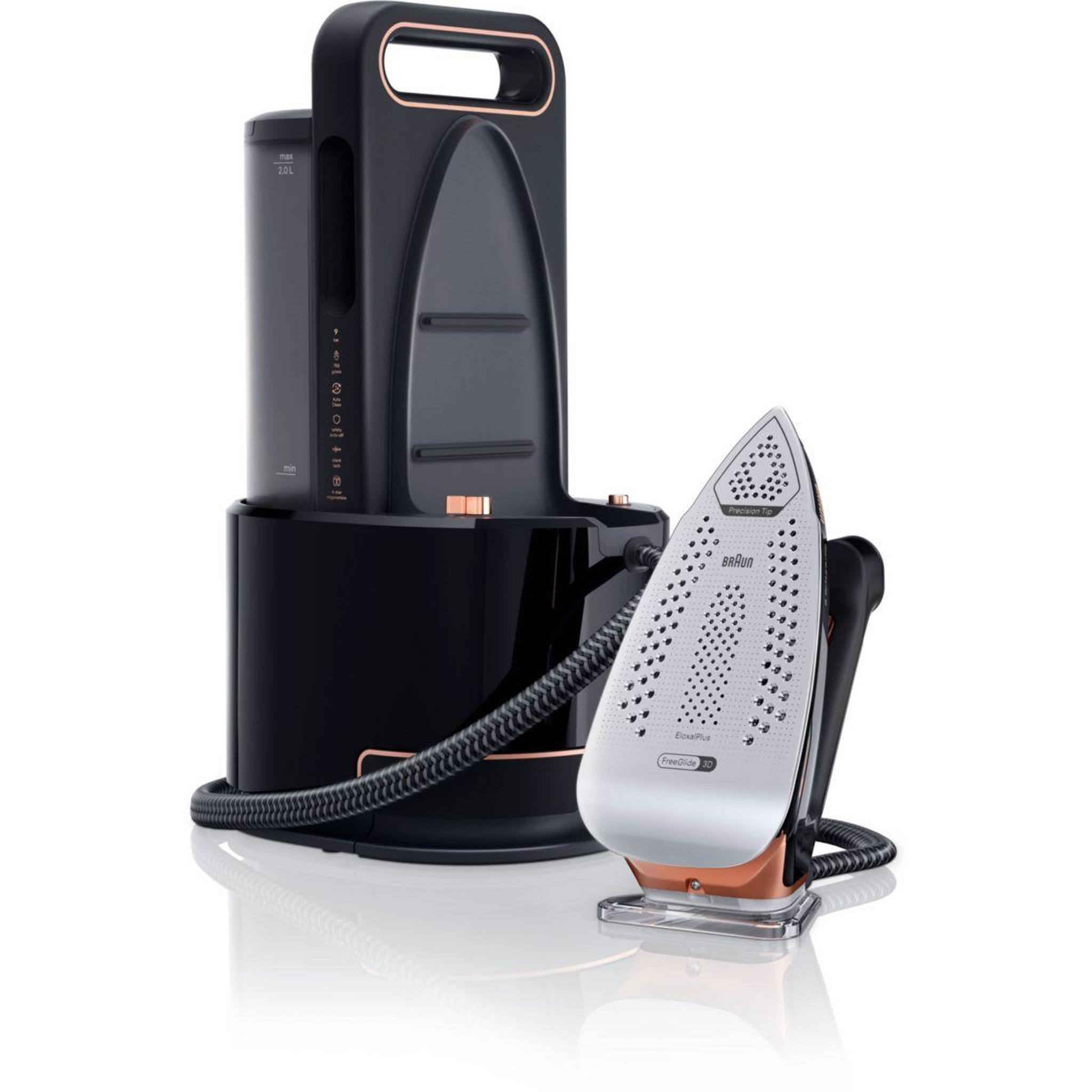 Voir la diapositive 2 : BRAUN Centrale vapeur IS9090BK