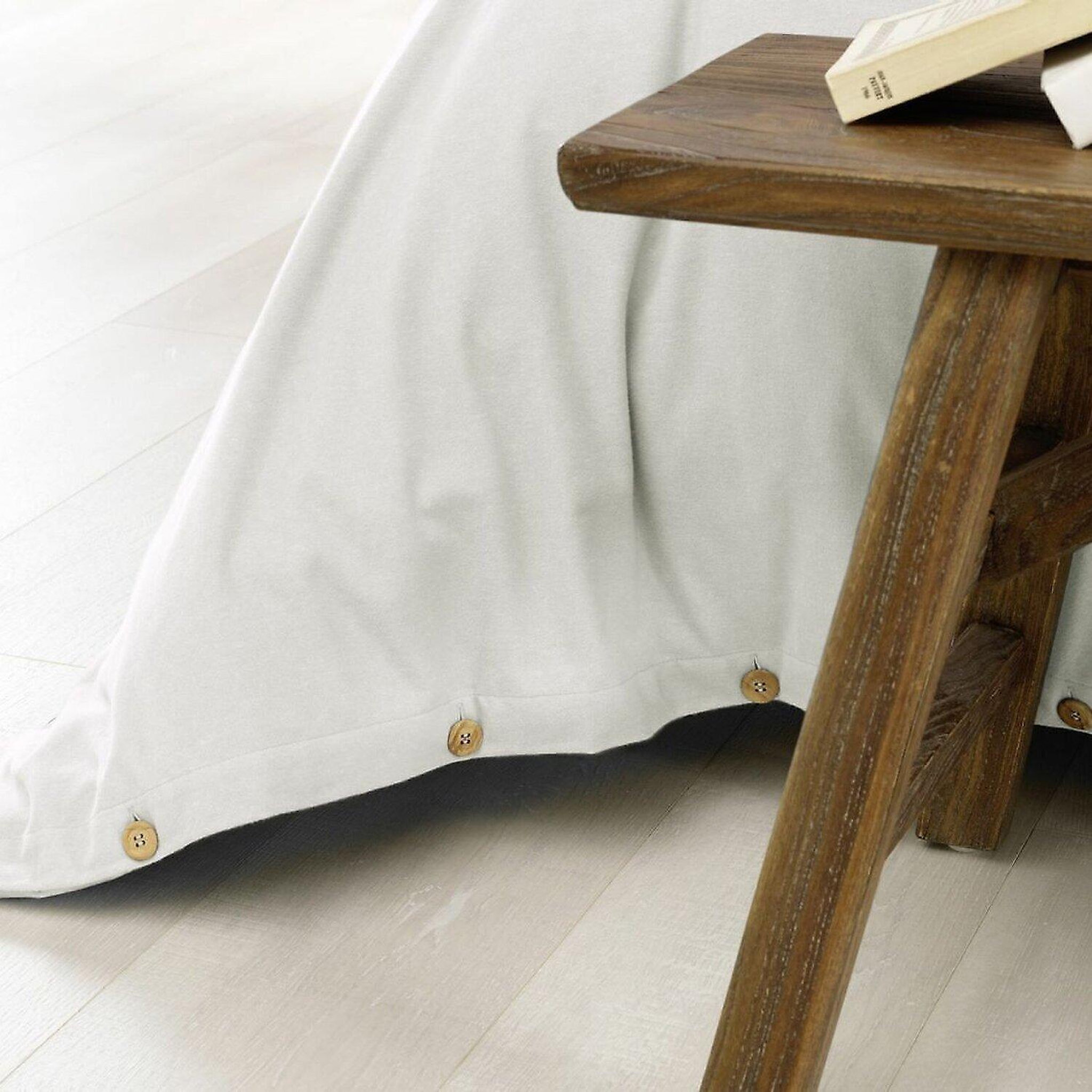 Voir la diapositive 3 : Home collection Housse de couette 100%flanelle