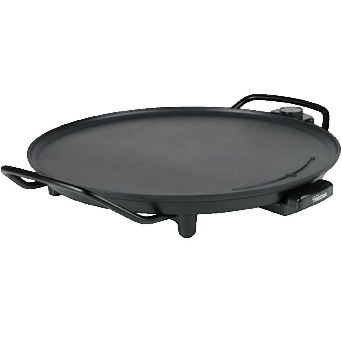TRISTAR Plancha électrique Tristar 40 cm aluminium noire
