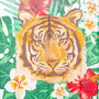Voir la diapositive 2 : FIVE Rideau de Douche  Tropical  180x200cm Blanc