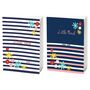 Voir la diapositive 3 : little marcel Agenda scolaire journalier 12x17cm Marinière bleu 2022-2023