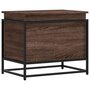 Voir la diapositive 2 : VIDAXL Boîte de rangement avec couvercle chene marron bois ingenierie