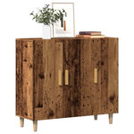 VIDAXL Buffet vieux bois 90x34x80 cm bois d'ingenierie