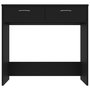 Voir la diapositive 3 : VIDAXL Bureau Noir 80x40x75 cm Agglomere