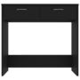 Voir la diapositive 3 : VIDAXL Bureau Noir 80x40x75 cm Agglomere