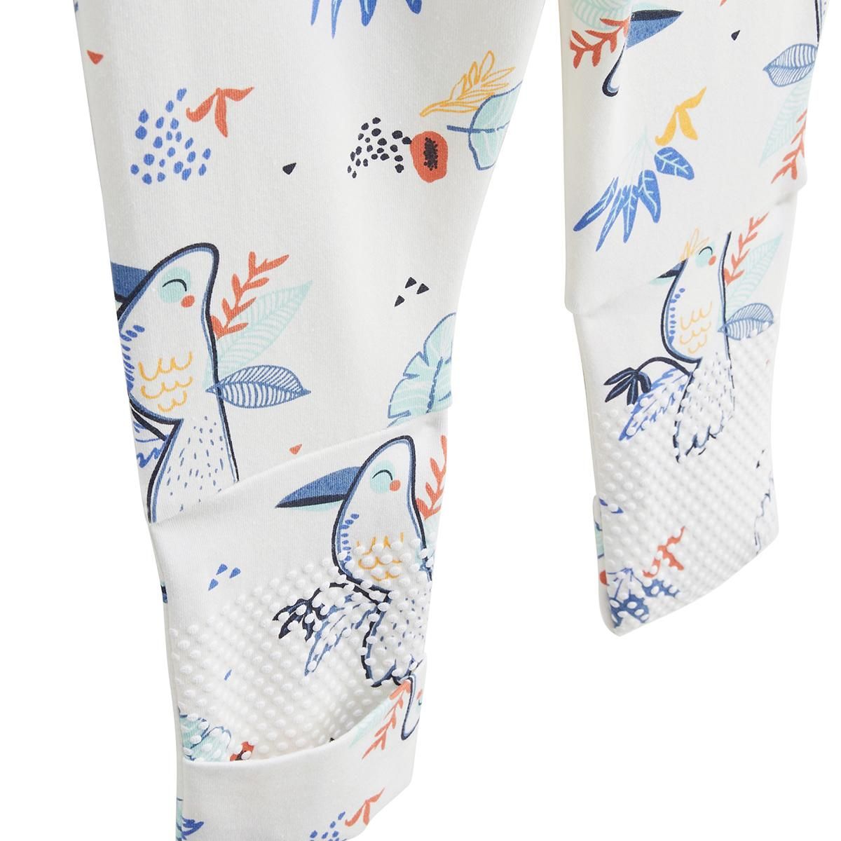 Petit Béguin Pyjama enfant 2 pièces avec pieds retroussables Mexico