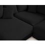 Voir la diapositive 6 : LISA DESIGN Aspen - canapé d'angle réversible 5 places - assise profonde - en velours côtelé