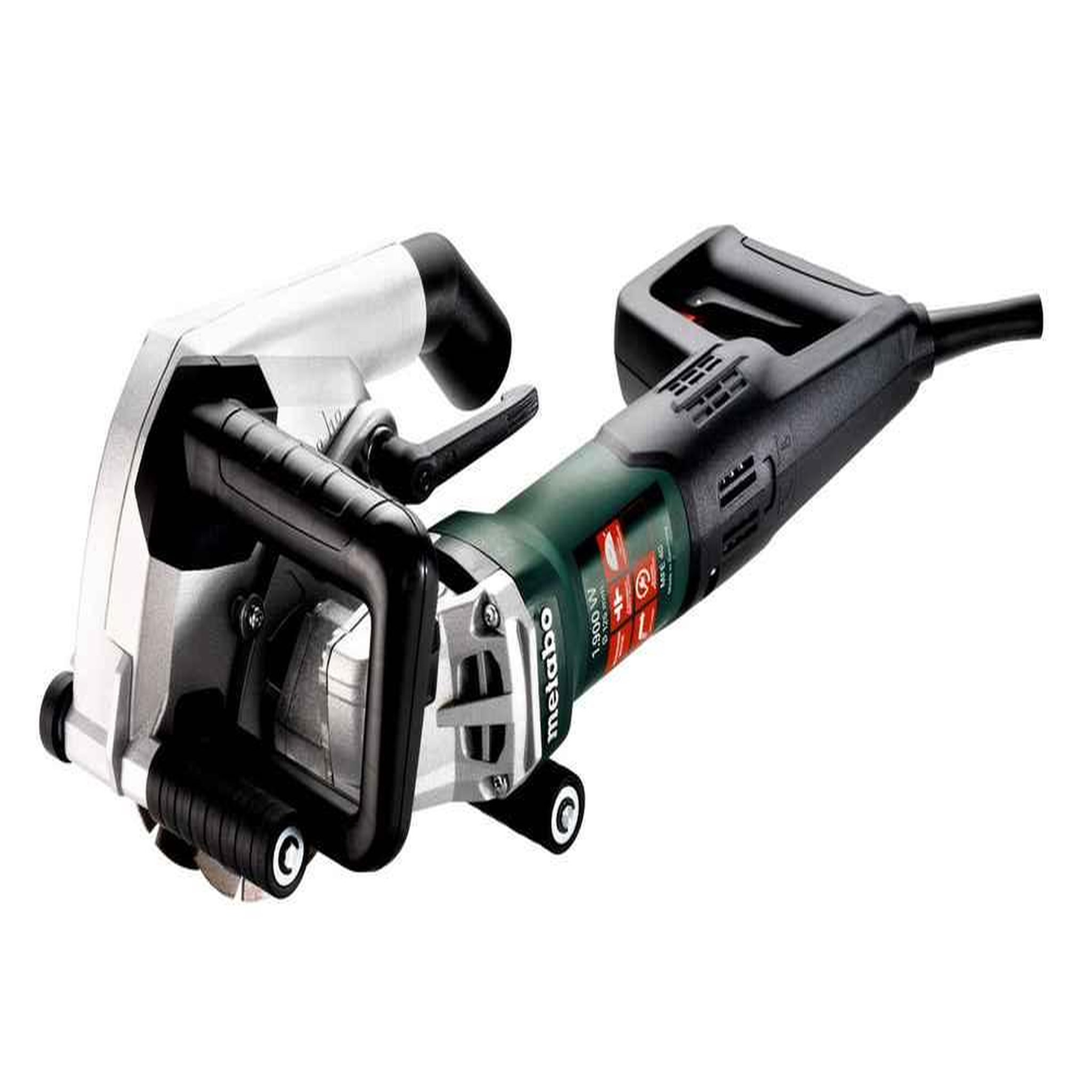 METABO SAS Rainureuse à béton MFE 40 - 1900W - Meule Ø 125 mm - Coffret + 2 disques diamant