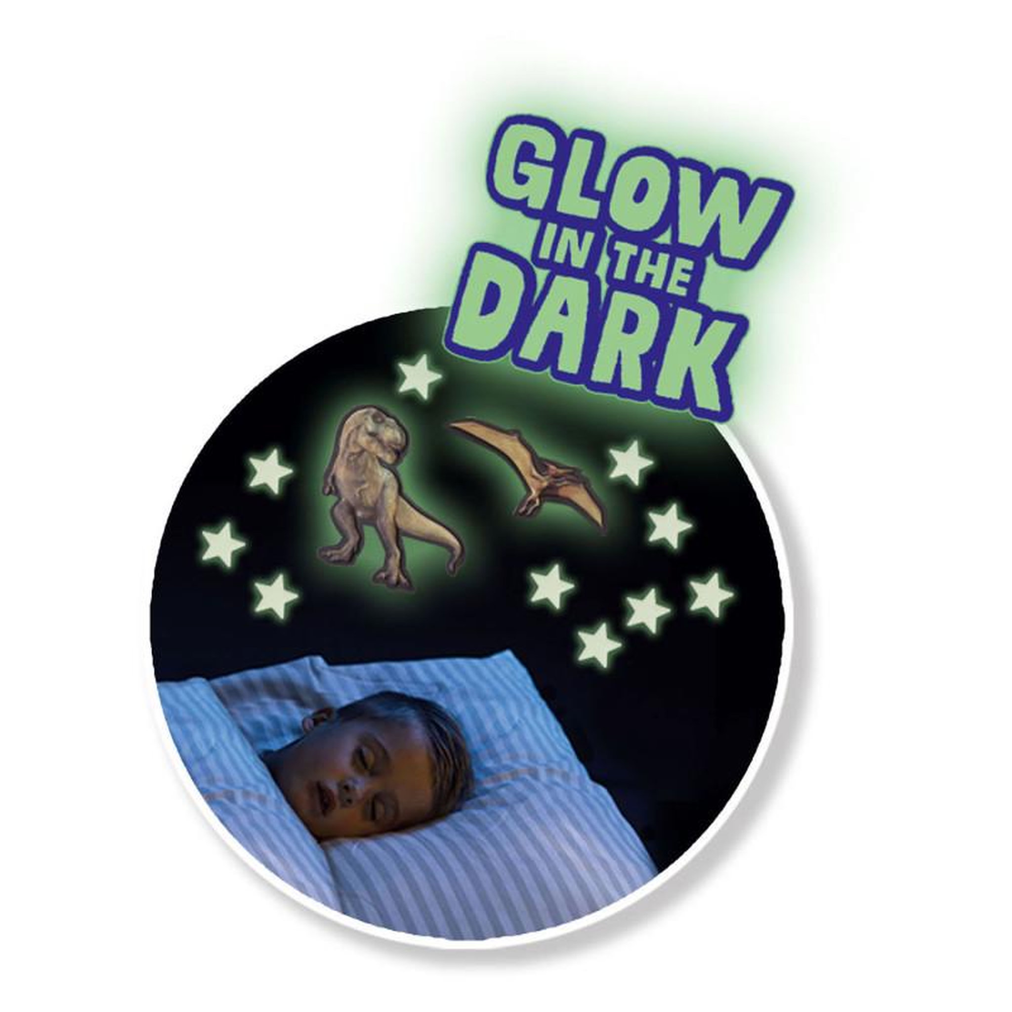 Voir la diapositive 4 : SES SES Mega Glowing T-Rex World Wall Stickers 25129