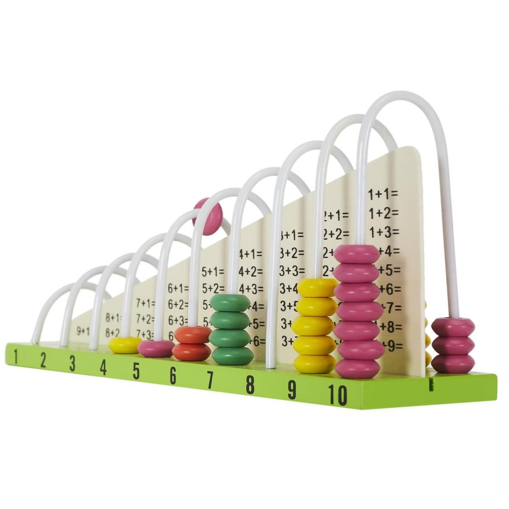 Voir la diapositive 4 : Jeux 2 momes Boulier  je comprends les maths  30cm multicolore